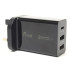 Innoz® InnoPower Q3C 3 Port with Type-C QC3.0 Smart Wall Charger - Black